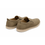 Suede Slip-On Beige Shoes